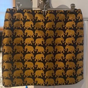 J Crew Elephant Skirt, size 0